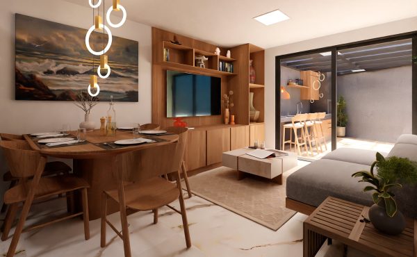 Apartamento quintal Garden