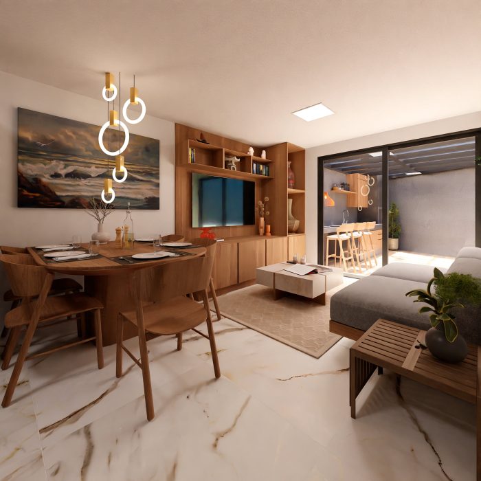 Apartamento quintal Garden