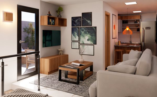 Apartamento Studio com Solarium